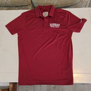 Nike Maroon Polo Shirt Harvard Water Polo Size M